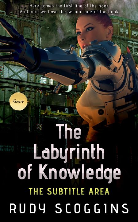 Related Premade Science Fiction Book Cover: Log Cabin #2587