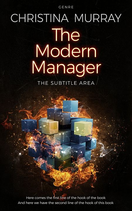 Related Premade Abstract Book Cover: Night Rider #2699