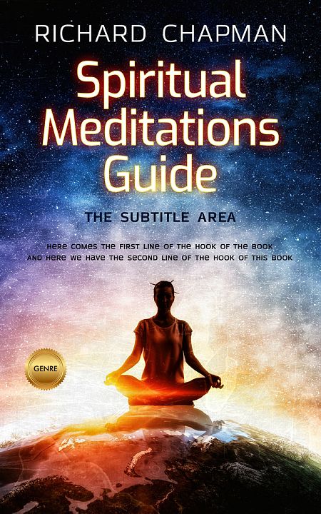 Related Premade Religion & Spirituality Book Cover: Double Spanish White #2707