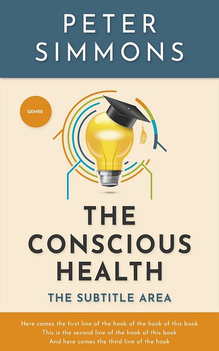 Related Premade Abstract Book Cover: Champagne #2789