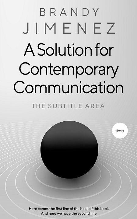 Related Premade Abstract Book Cover: Alto #3648