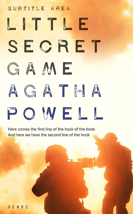 Related Premade Action & Adventure Book Cover: Citrine White #4335