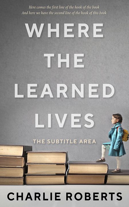 Related Premade Education Book Cover: Natural Gray #4351