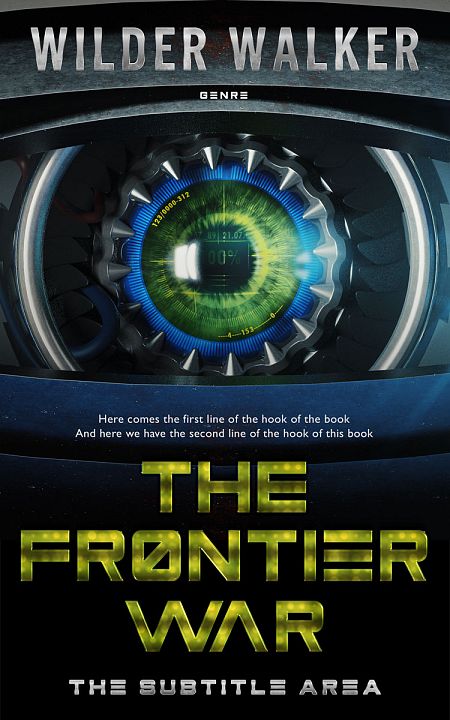 Related Premade Science Fiction Book Cover: Bunker #4455