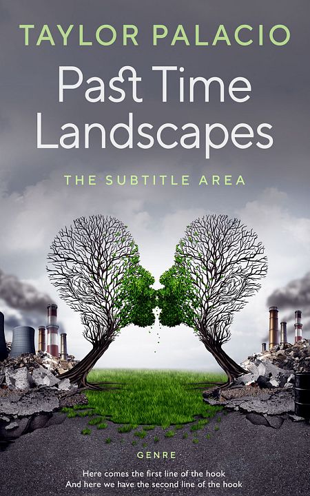 Related Premade Surreal Book Cover: Mid Gray #4665