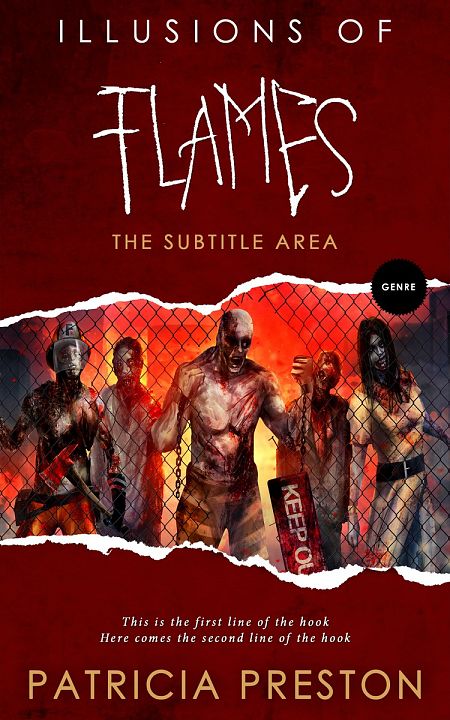 Related Premade Literary Fiction Book Cover: Dark Tan #5291