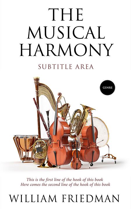 Related Premade Abstract Book Cover: Wafer #5538