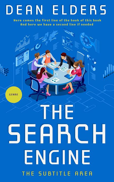 Related Premade Education Book Cover: Science Blue #6719