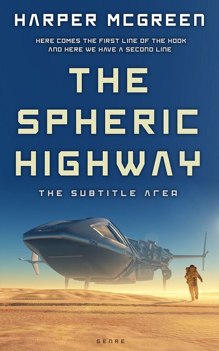 Related Premade Science Fiction Book Cover: Astronaut #7018