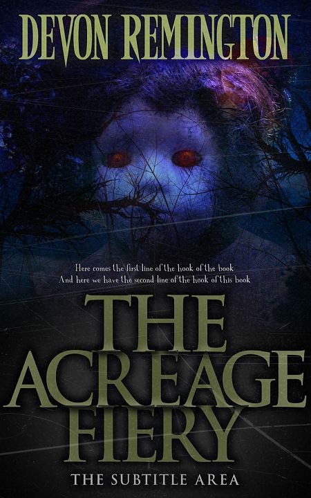 Related Premade Horror Book Cover: Woodsmoke #7554