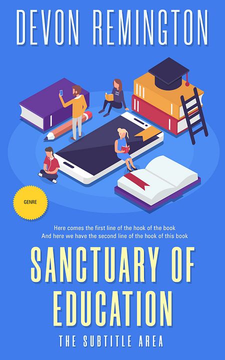 Related Premade Self-Improvement & Self-Help Book Cover: Royal Blue #7579