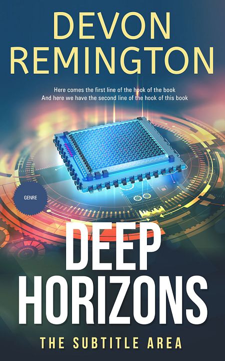 Related Premade Abstract Book Cover: Pickled Bluewood #7590