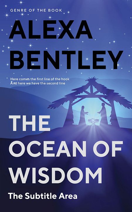 Related Premade Religion & Spirituality Book Cover: Chambray #9043