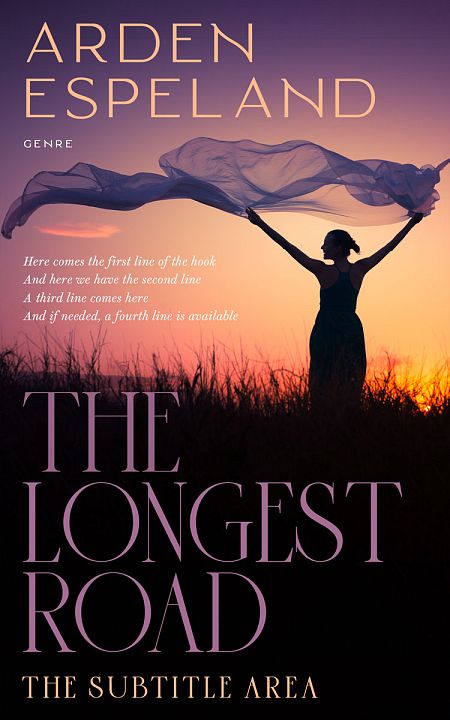 Related Premade Self-Improvement & Self-Help Book Cover: Burning Sand #9807