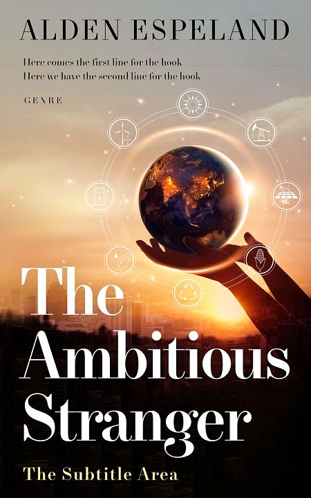 Related Premade Abstract Book Cover: Rodeo Dust #9955