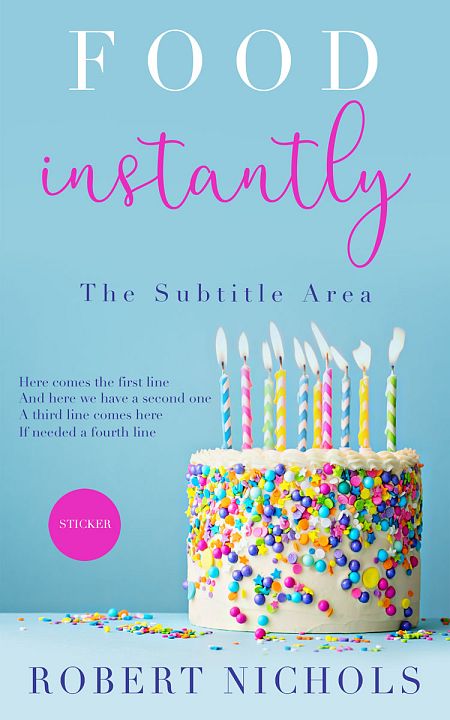 Related Premade Cookbooks & Food & Wine Book Cover: Half Baked #10444