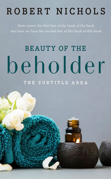 Related Premade Health & Mind & Body Book Cover: Hit Gray #10717