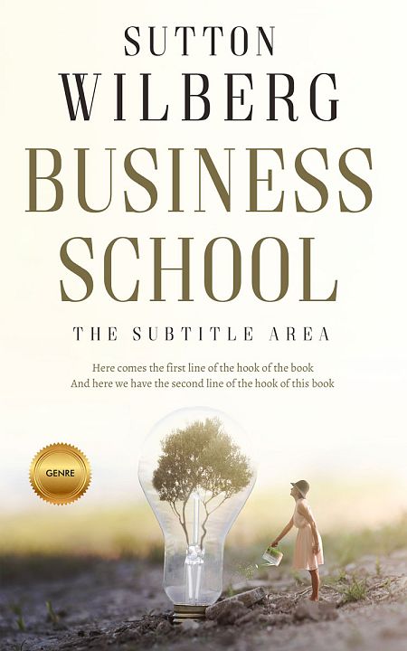 Related Premade Business Book Cover: Spring Wood #10870