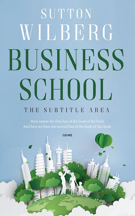 Related Premade Abstract Book Cover: Pigeon Post #10871