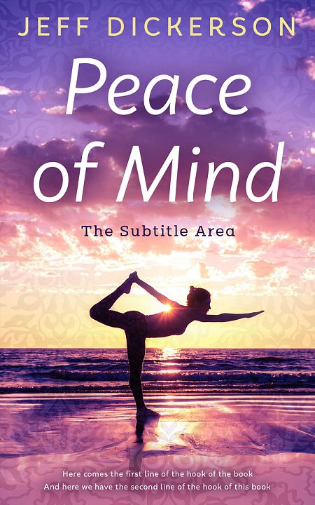 Related Premade Health & Mind & Body Book Cover: Trendy Pink #11163