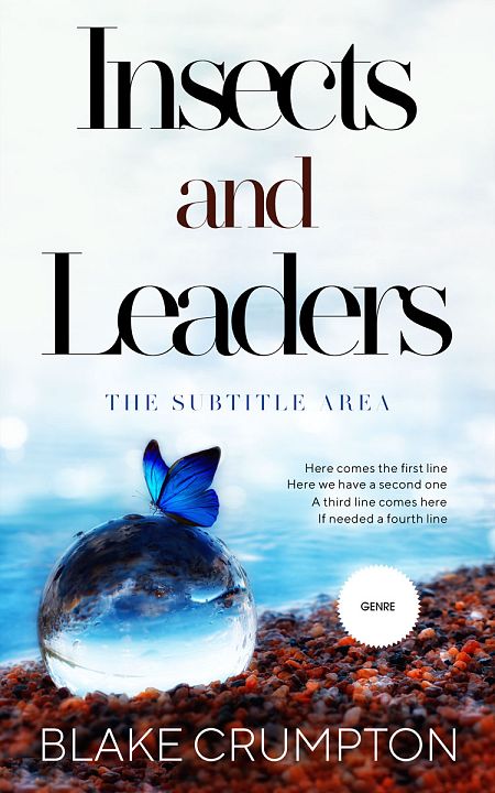 Related Premade Self-Improvement & Self-Help Book Cover: Black Squeeze #11860