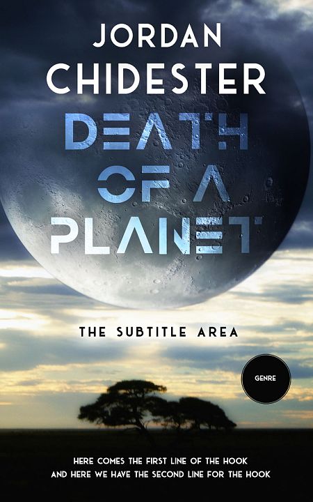 Related Premade Science Fiction Book Cover: Moon Mist #12355