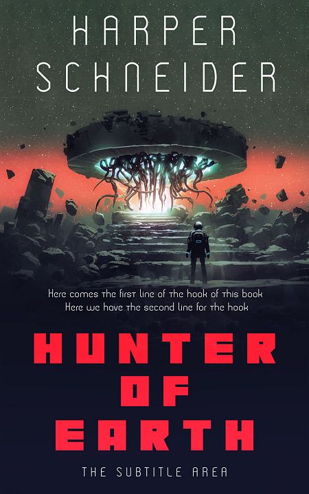 Related Premade Science Fiction Book Cover: Shark #12422