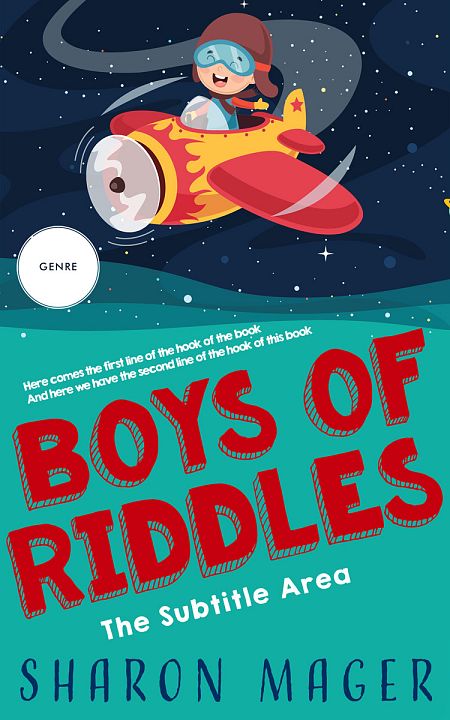 Related Premade Science Fiction Book Cover: Flush Mahogany #13269