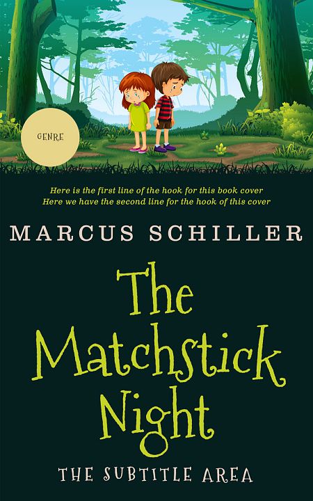 Related Premade Literary Fiction Book Cover: Pine Glade #13699