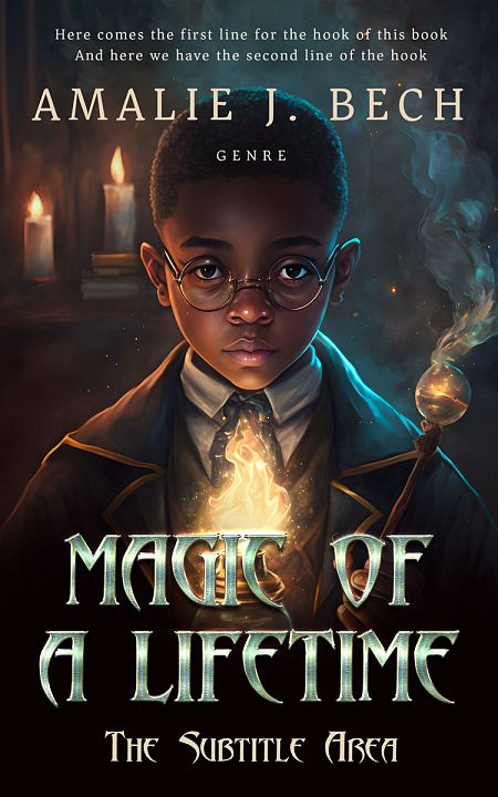 Related Premade Abstract Book Cover: Thunder #14059