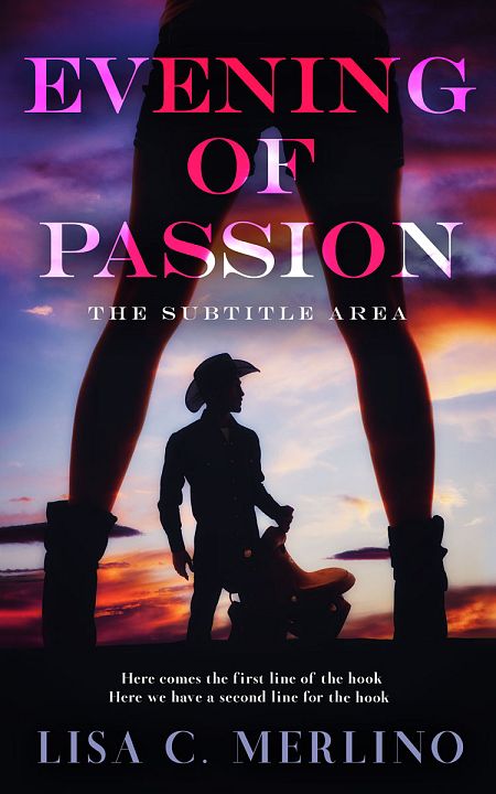 Related Premade Western Book Cover: Careys Pink #14173