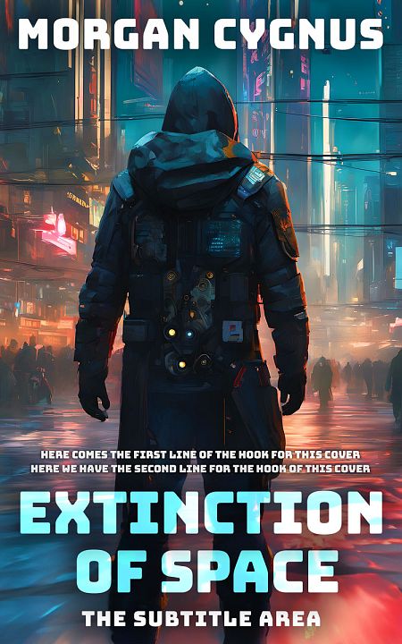 Related Premade Science Fiction Book Cover: Outer Space #15476