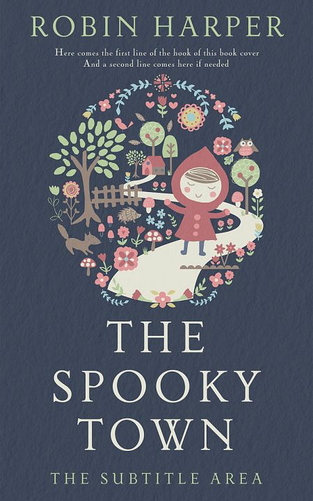 Related Premade Horror Book Cover: Oxford Blue #15707