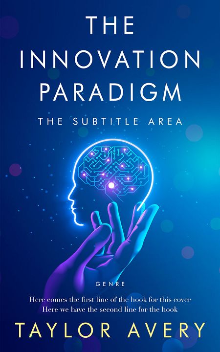 Related Premade Science Fiction Book Cover: Catalina Blue #15871