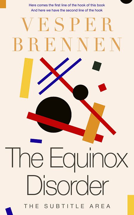 Related Premade Abstract Book Cover: Citrine White #20079