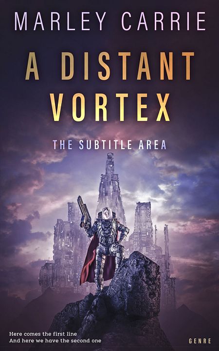 Related Premade Science Fiction Book Cover: Blackcurrant #20424