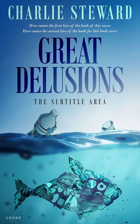 Related Premade Science & Nature Book Cover: Steel Blue #20932