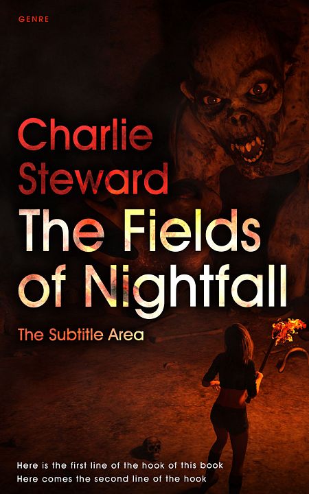 Related Premade Horror Book Cover: Graphite #21016