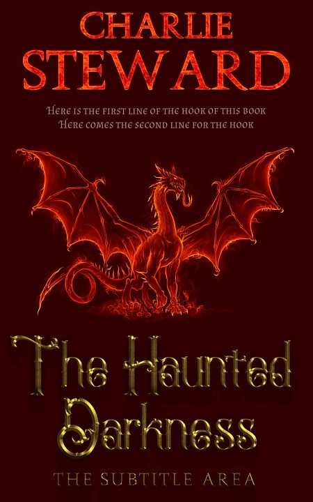 Related Premade Fantasy Book Cover: Sepia Black #21382