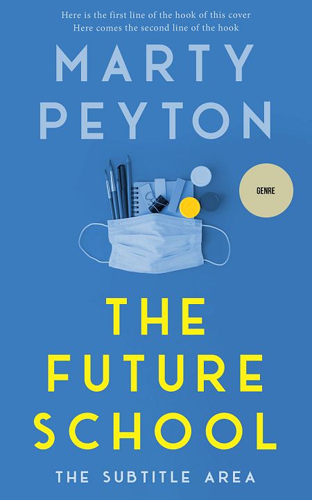 Related Premade Health & Mind & Body Book Cover: Steel Blue #21528