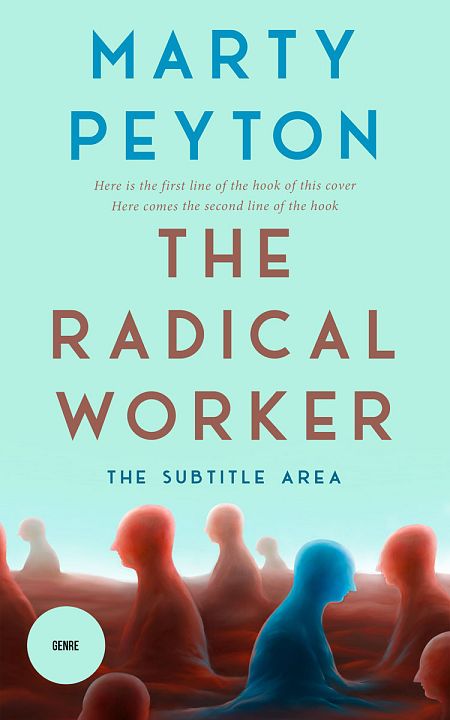 Related Premade Abstract Book Cover: Mint Tulip #21554