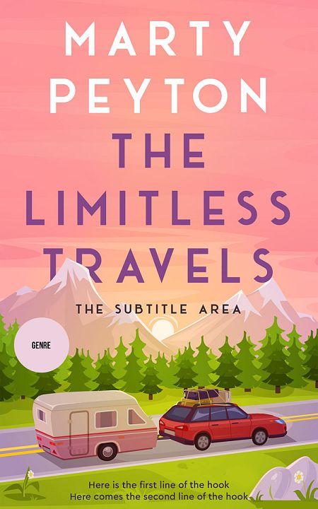 Related Premade Literary Fiction Book Cover: Sea Pink #21558