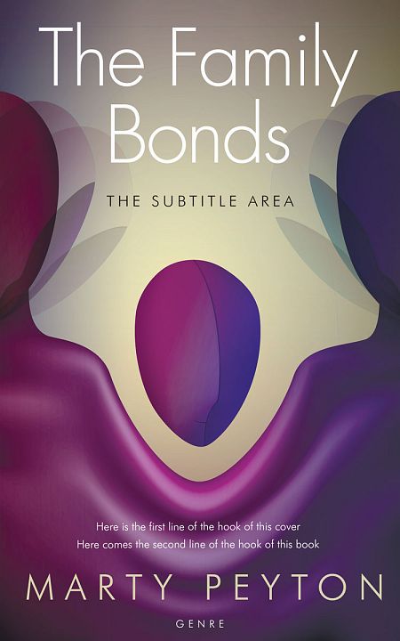 Related Premade Abstract Book Cover: Eggplant #21674