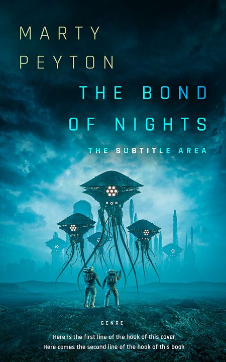 Related Premade Science Fiction Book Cover: Tiber #21708