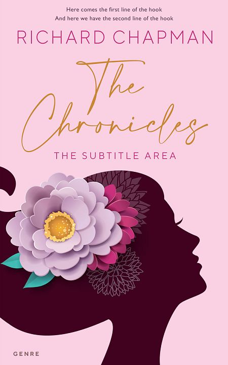 Related Premade Chick Lit Book Cover: Maroon Oak #21838
