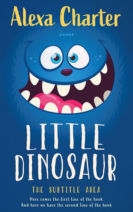 Related Premade Children's Book Cover: Tory Blue #21969