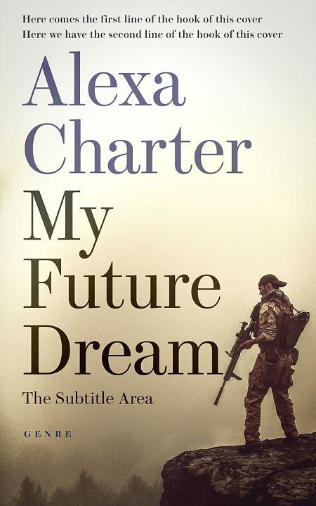 Related Premade Action & Adventure Book Cover: Taupe #22213