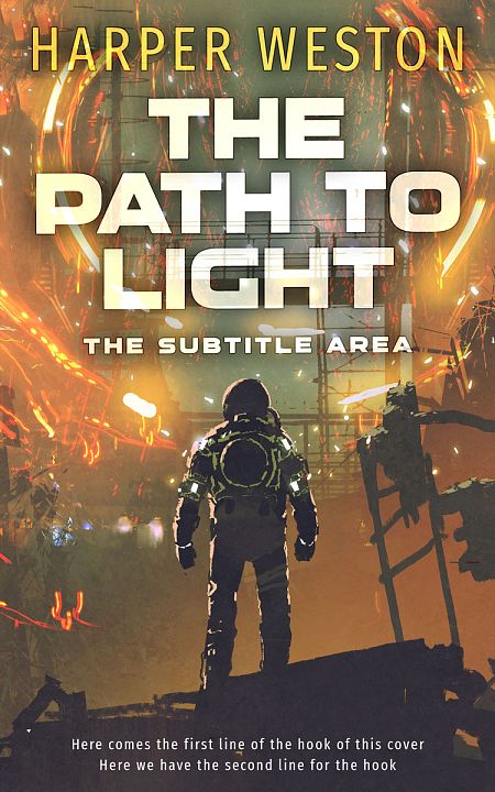 Related Premade Science Fiction Book Cover: Tobacco Brown #23015