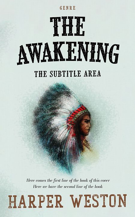 Related Premade Western Book Cover: Nebula #23277