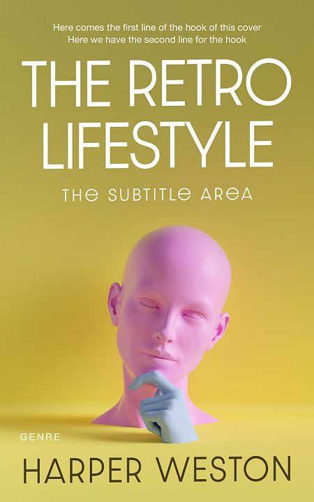 Related Premade Abstract Book Cover: Husk #23344